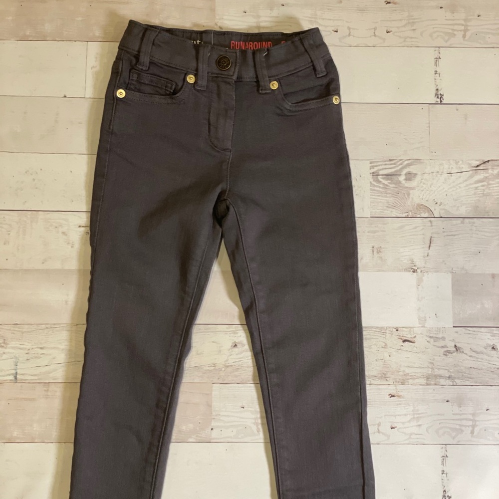 Girls grey skinny jeans